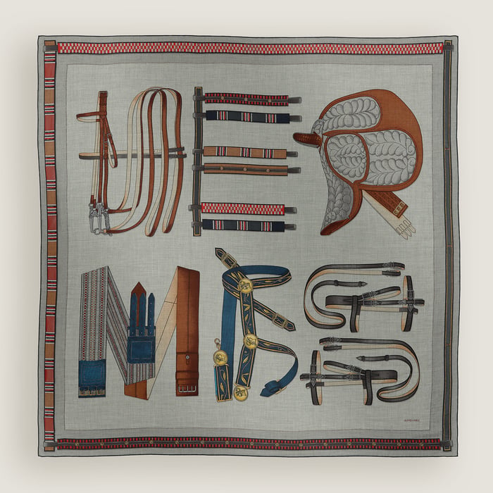 Lettres Equestres Shawl 140