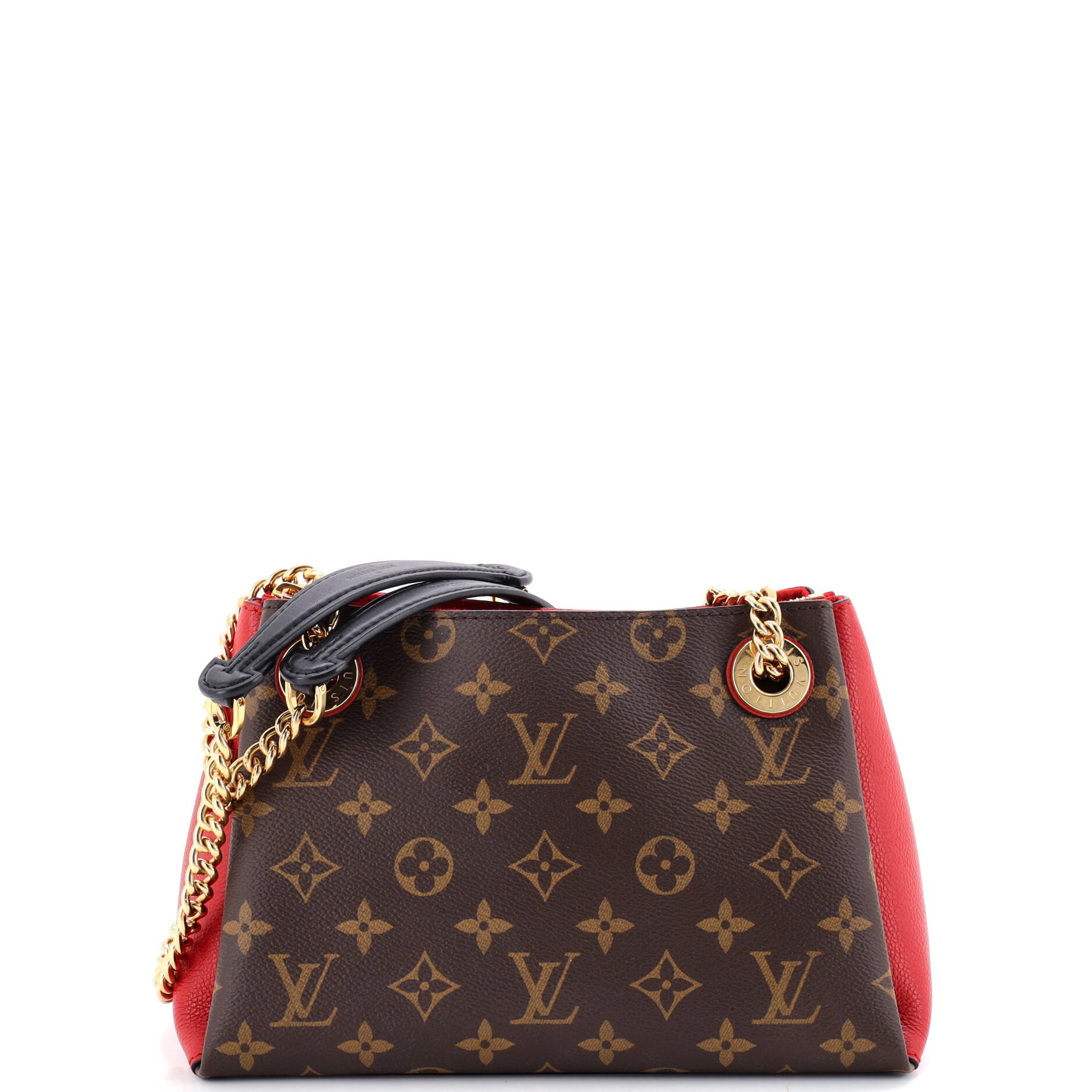 Surene Handbag Monogram Canvas with Leather BB