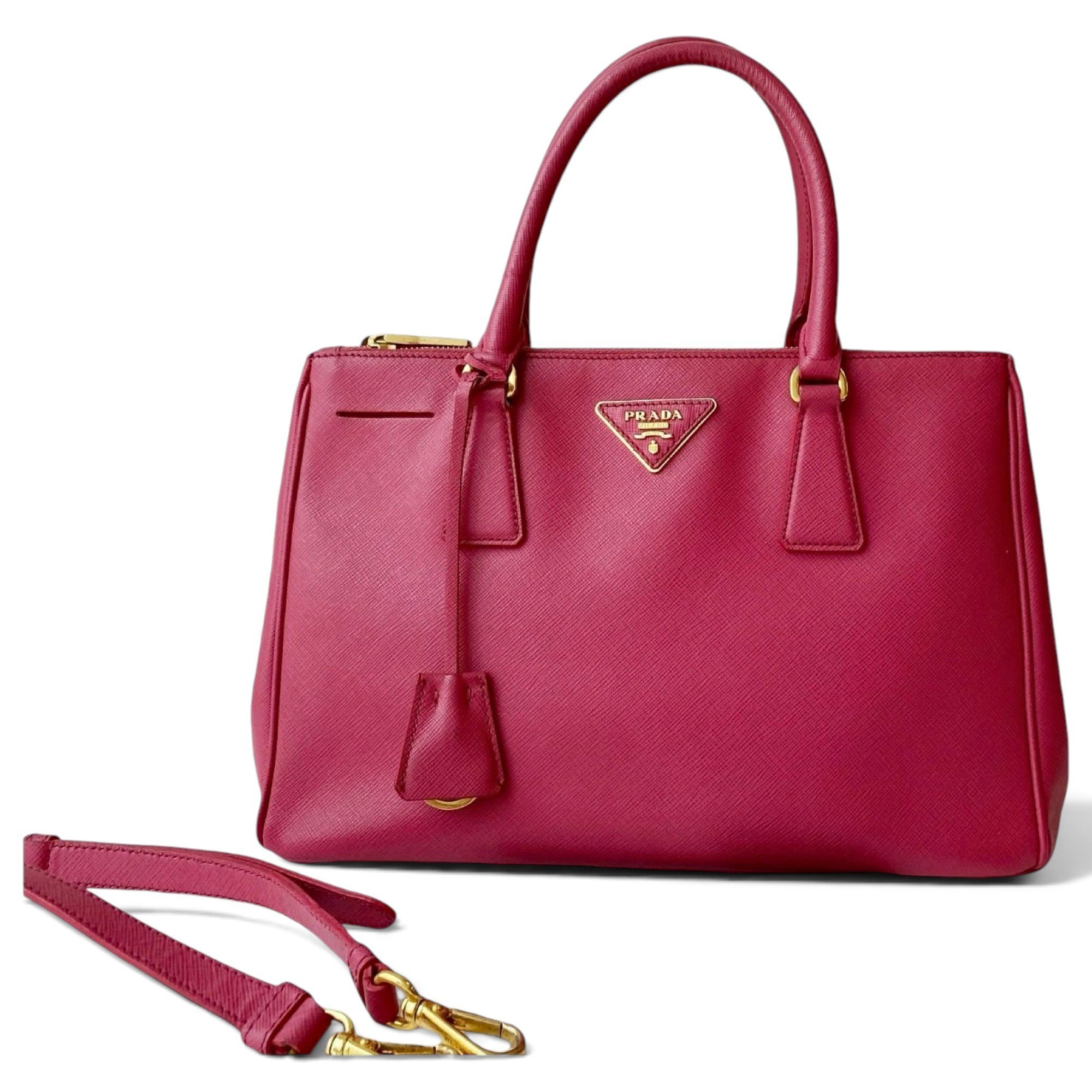 Galleria leather handbag