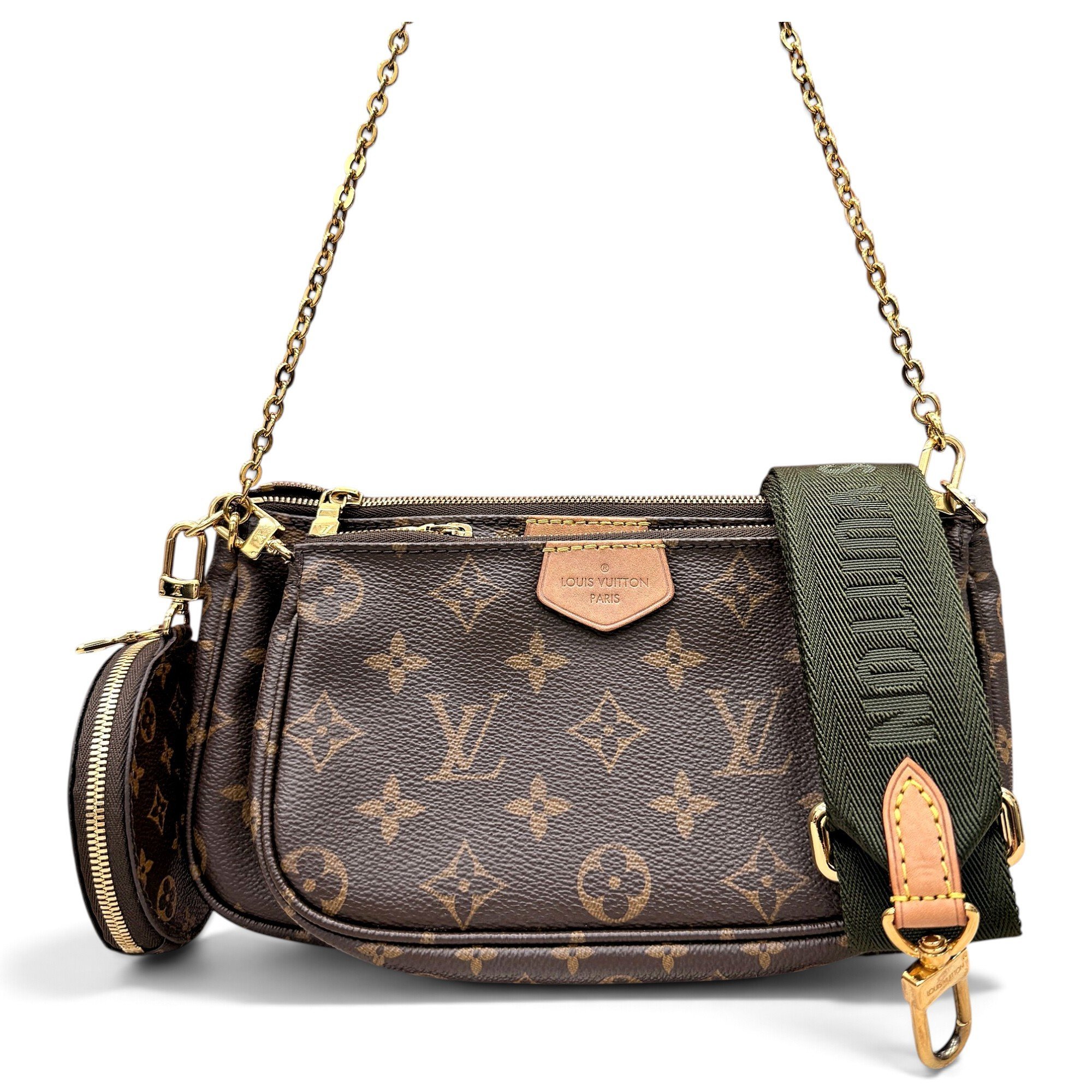 Multi Pochette Accessoires leather handbag