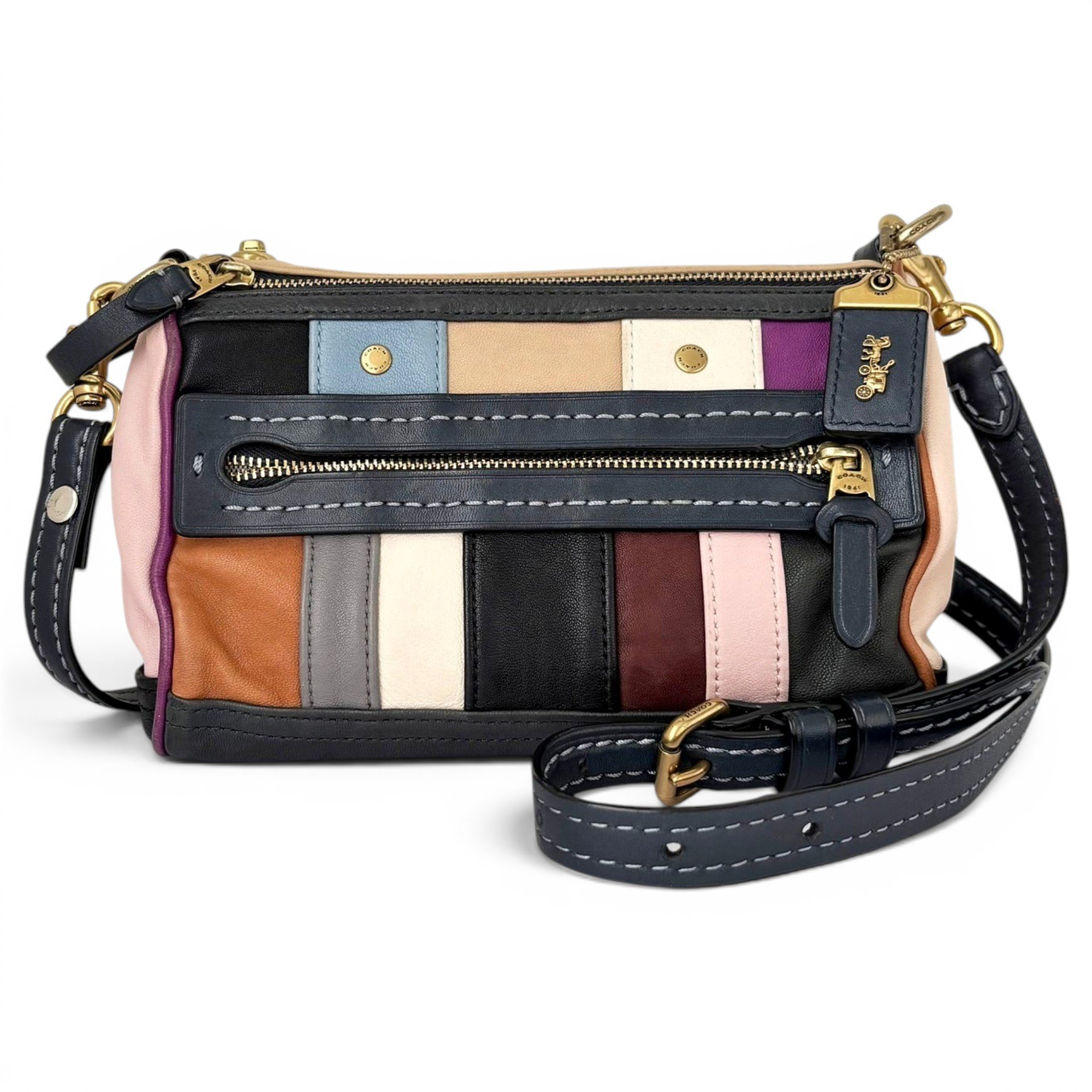 Leather handbag