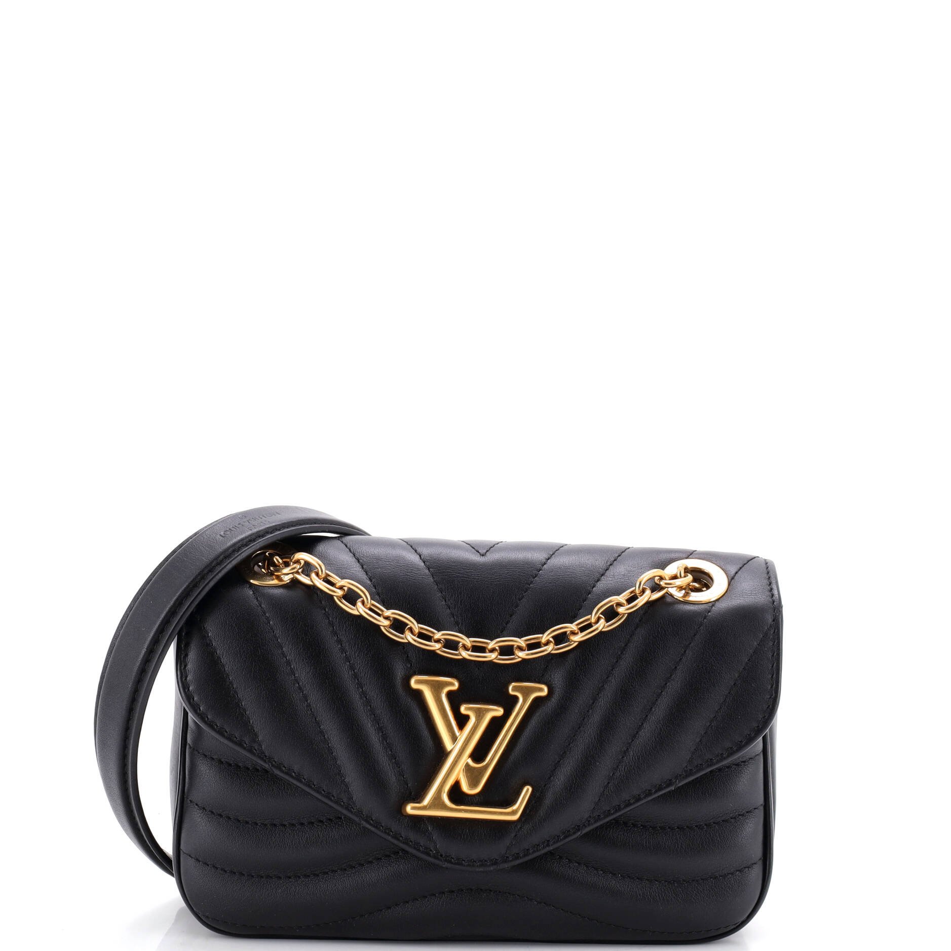 New Wave Chain Bag NM Quilted Leather PM