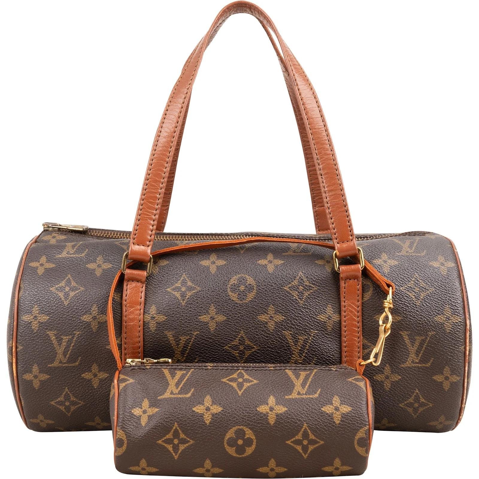 Papillon leather handbag