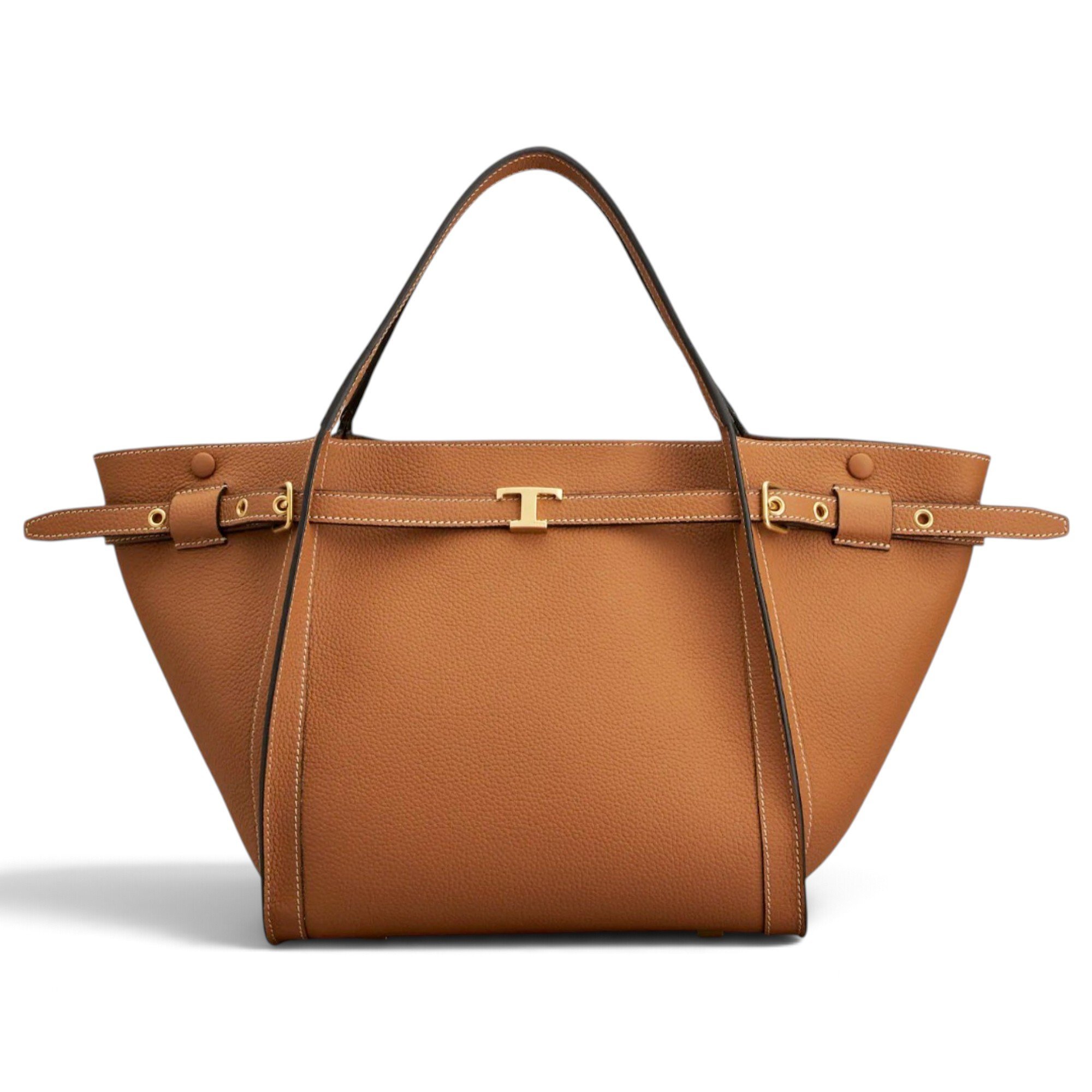 Leather tote