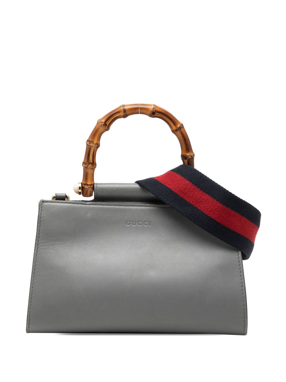 2000-2015 Mini Leather Bamboo Web Nymphaea satchel