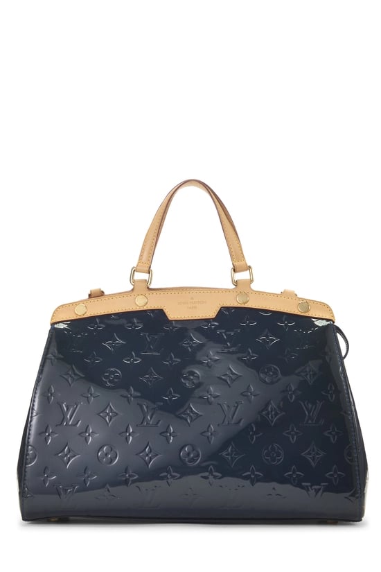 Blue Nuit Monogram Vernis Brea MM