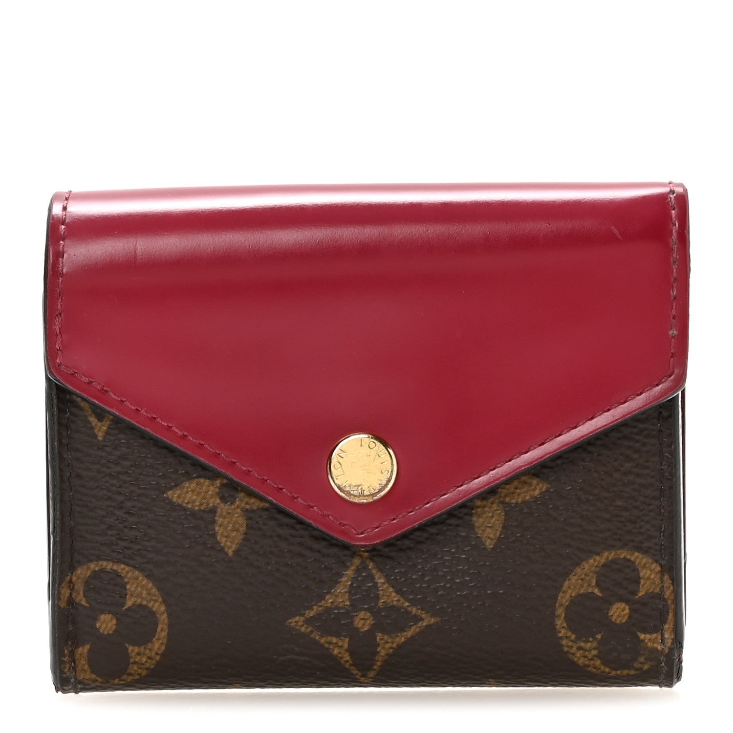 Louis Vuitton Monogram Zoe Wallet Fuchsia