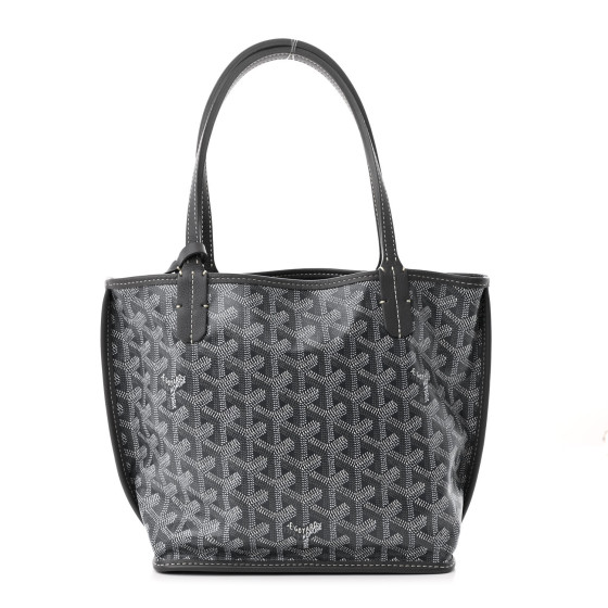 Goyard Goyardine Reversible Mini Anjou Grey