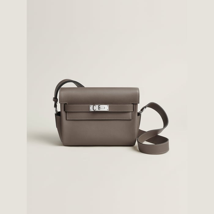 Gris Étain Kelly Messenger Bag