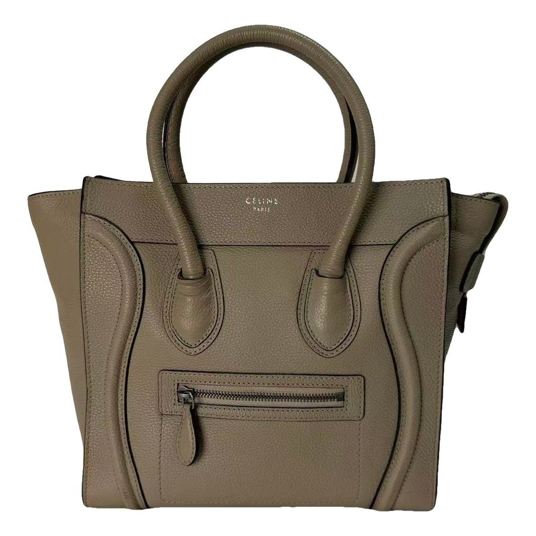 Luggage leather handbag