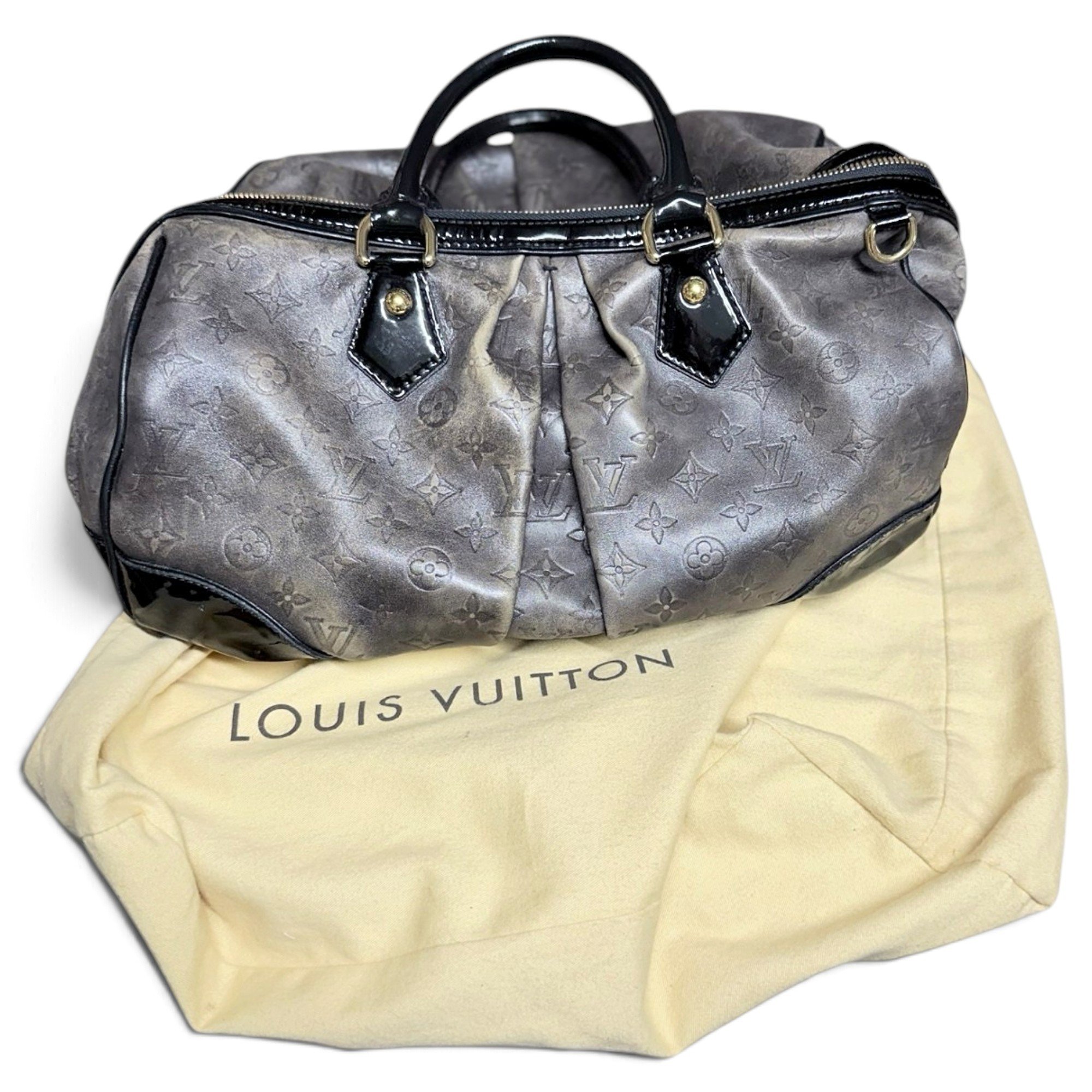 Stephen Sprouse Boston leather handbag
