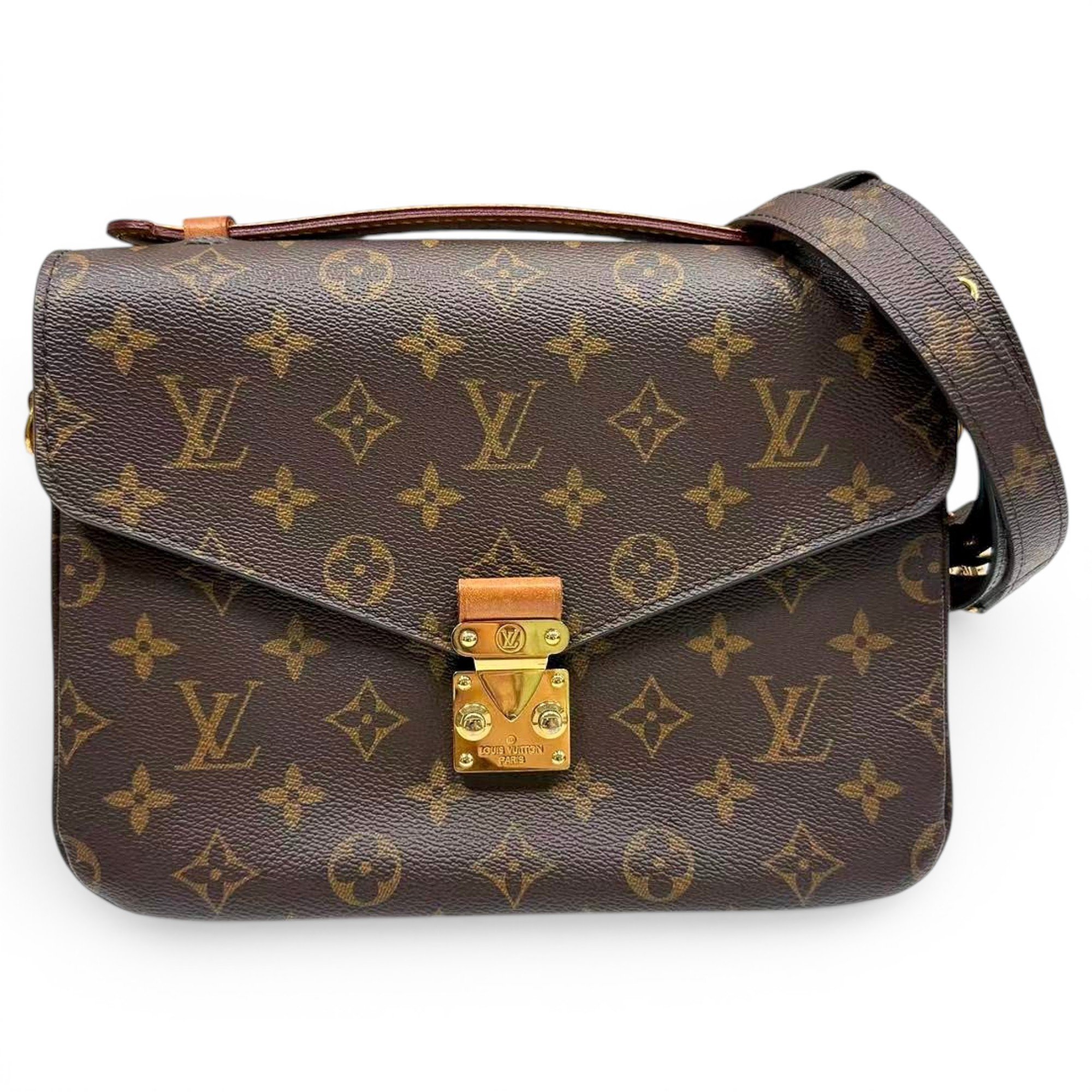 Metis leather crossbody bag