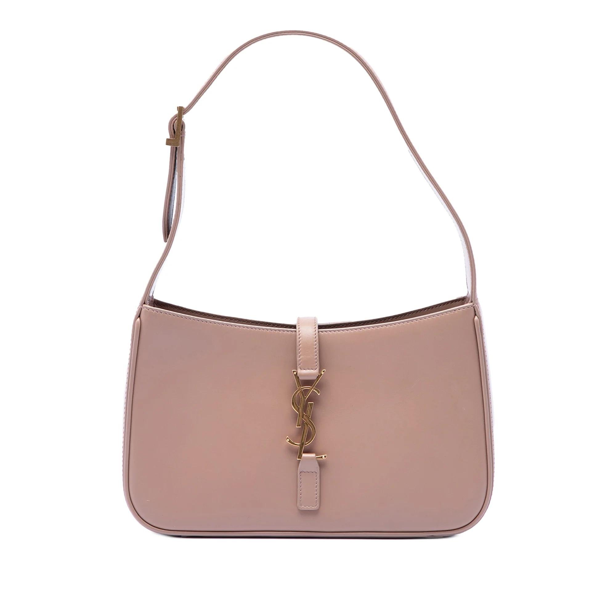 Saint Laurent Le 5 à 7 pony-style calfskin handbag