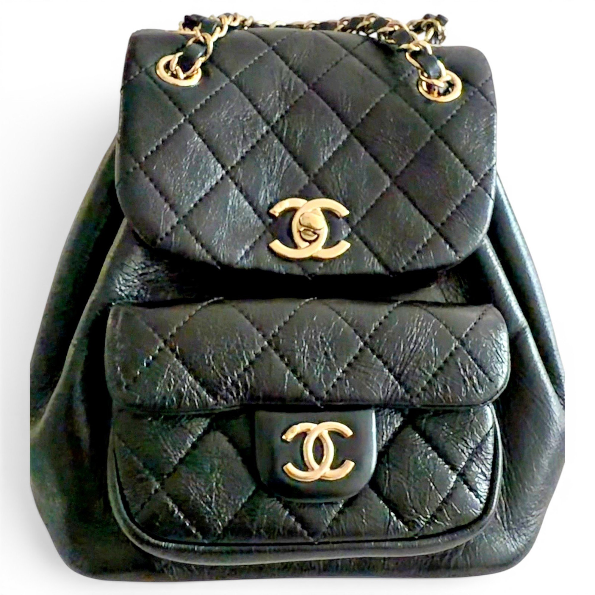 Duma leather backpack