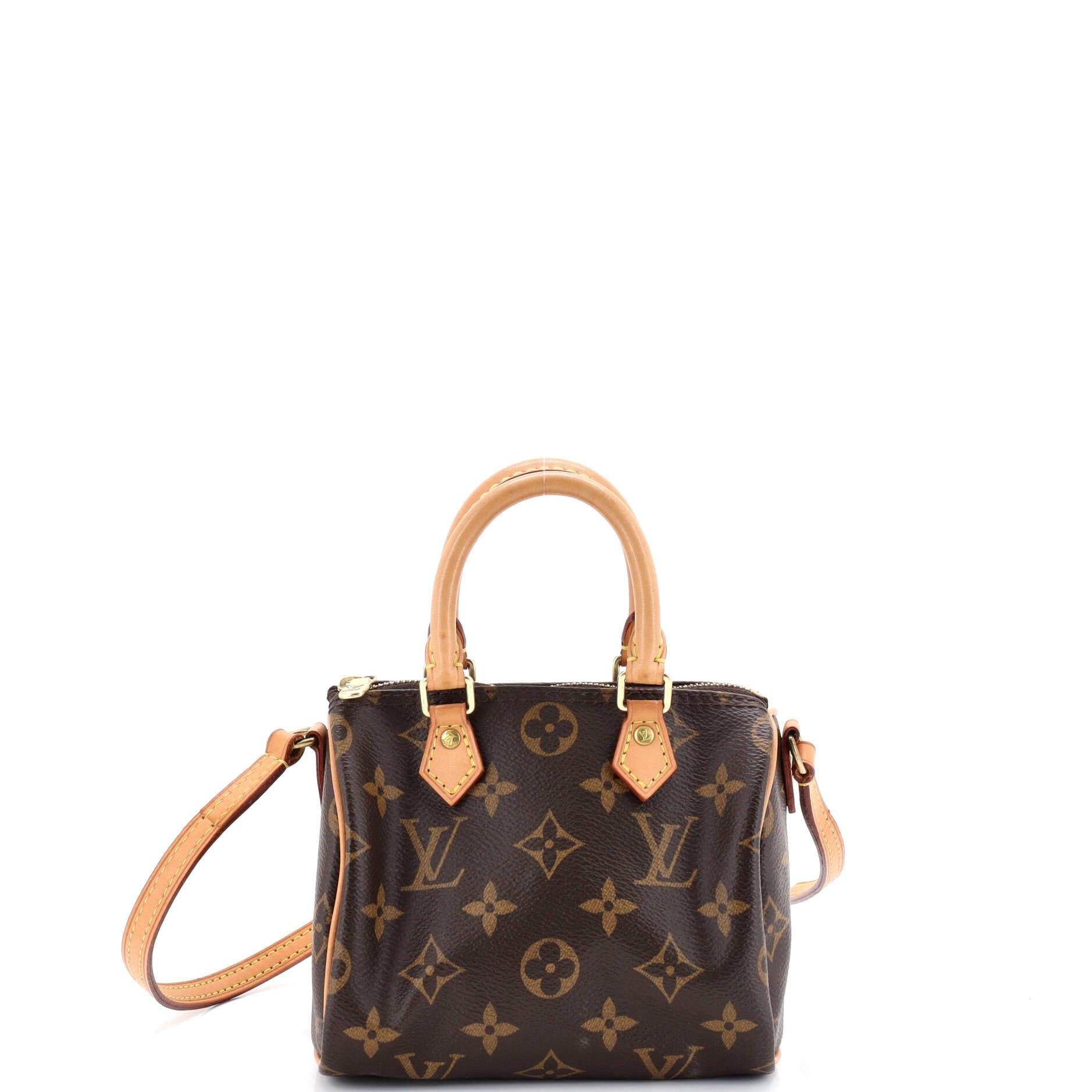 Louis Vuitton Speedy Bandouliere Bag Monogram Canvas Nano