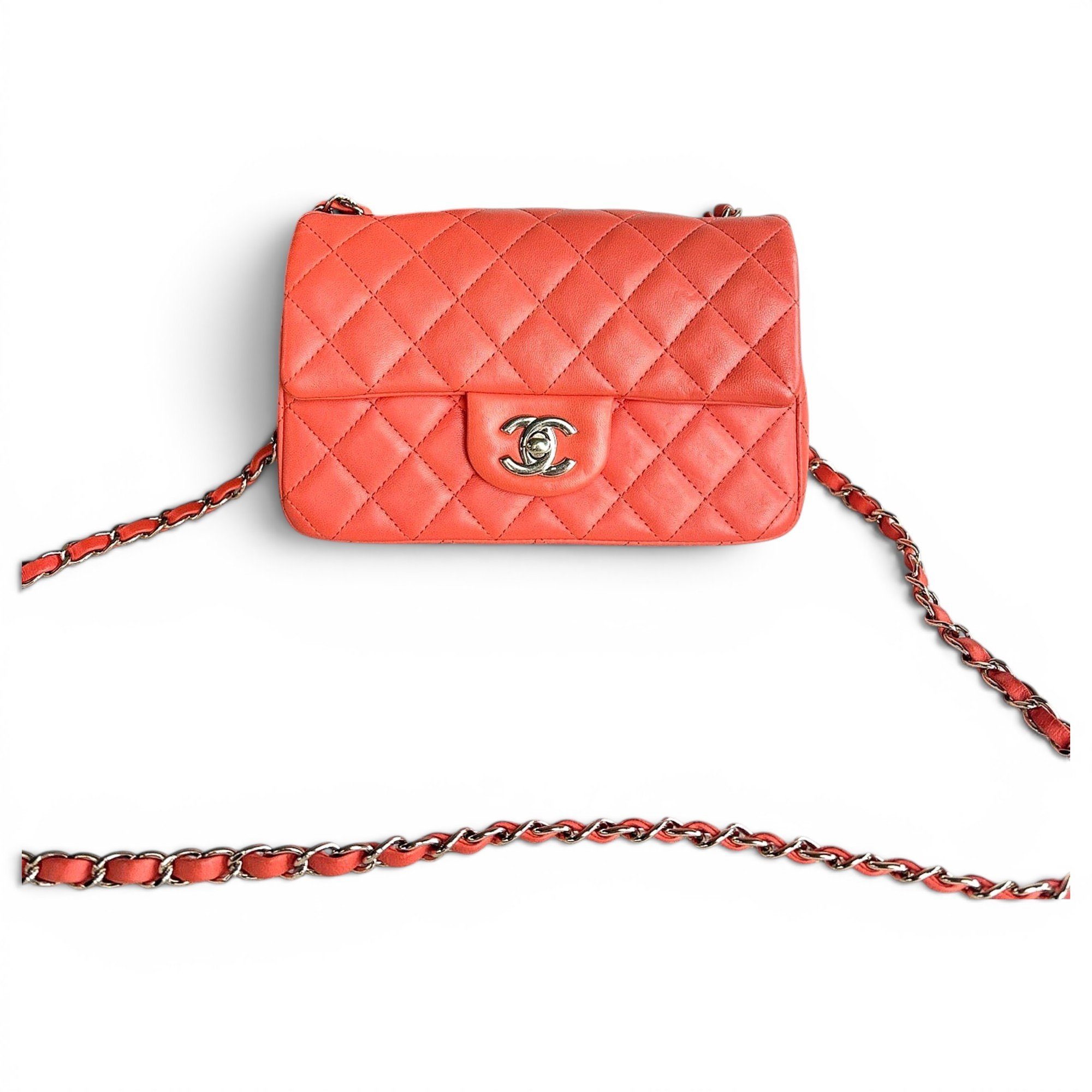 Leather mini bag