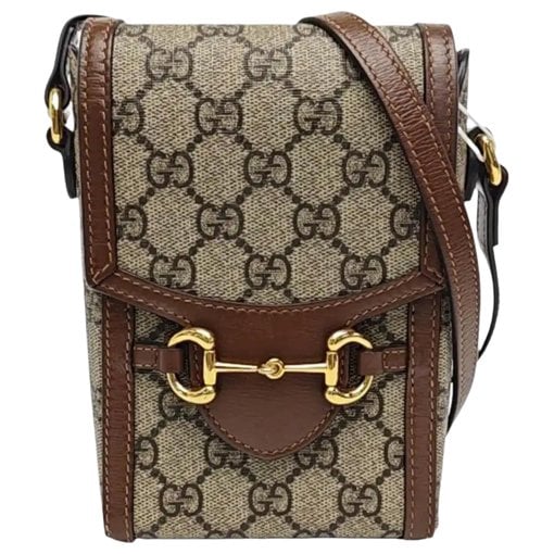 Gucci Handle Horsebit 1955 leather handbag