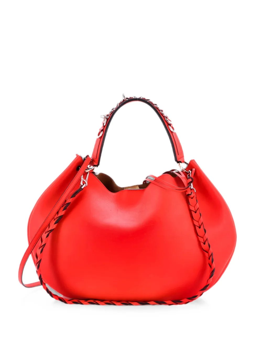 Loewe Fortune Open Leather hobo bag