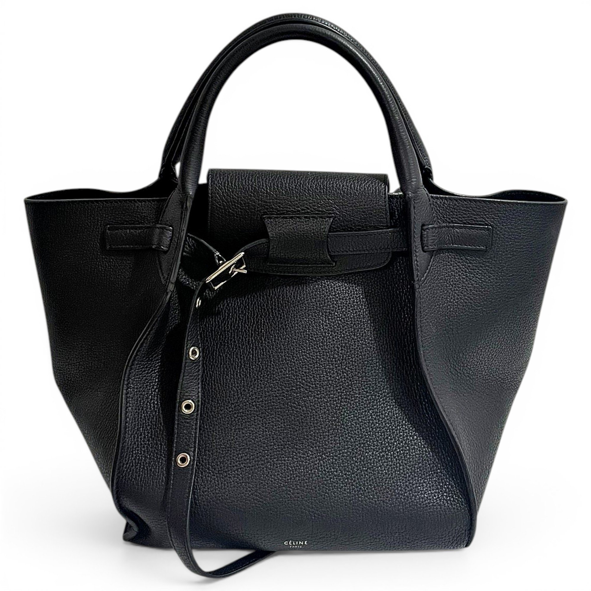 Big Bag leather handbag