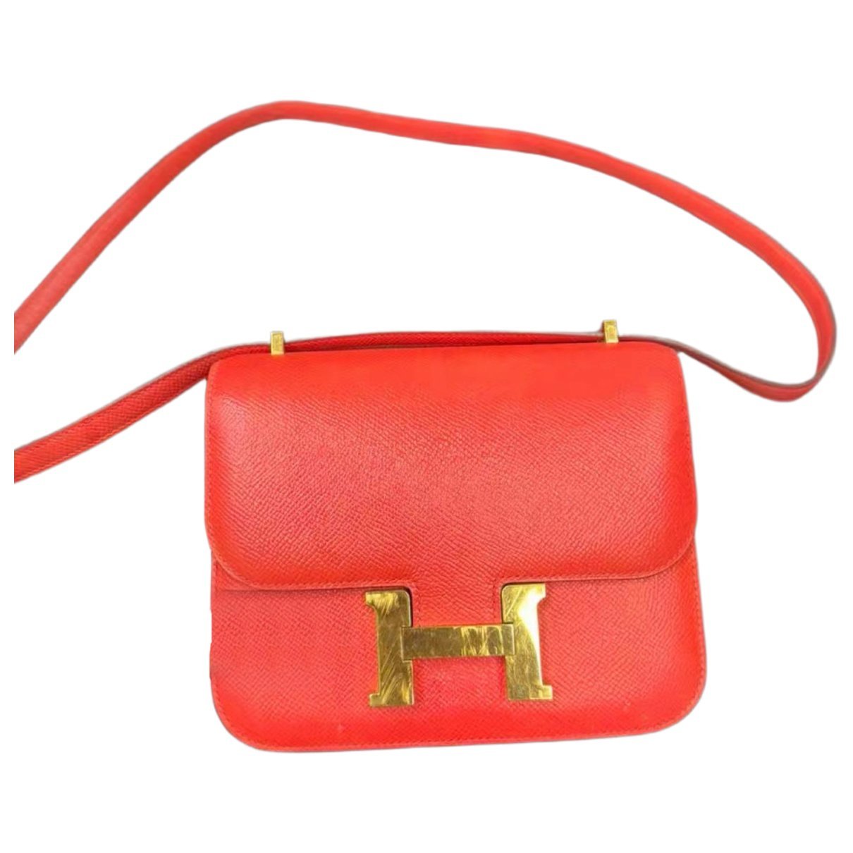 Constance leather crossbody bag