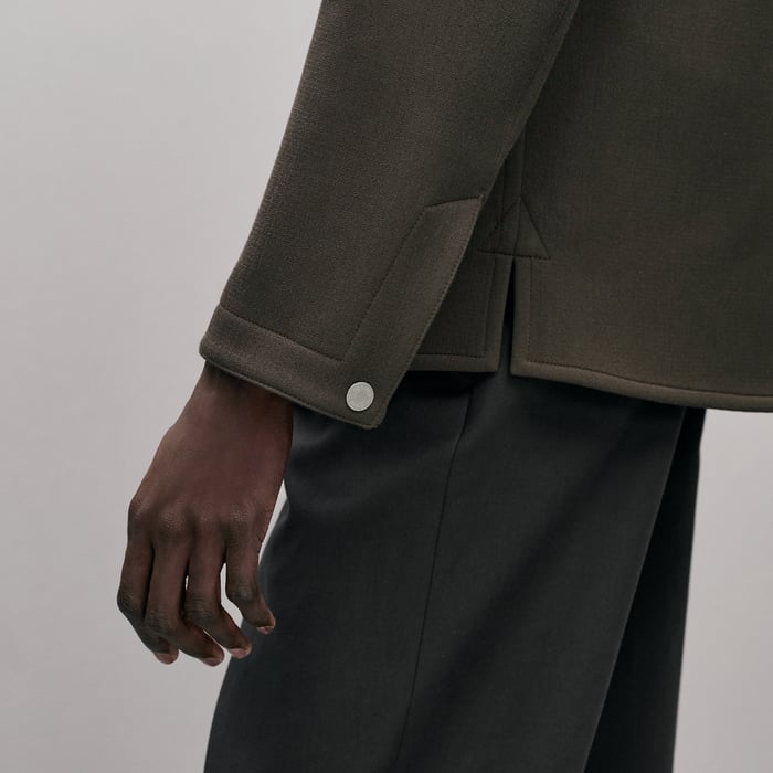 Taupe Overshirt
