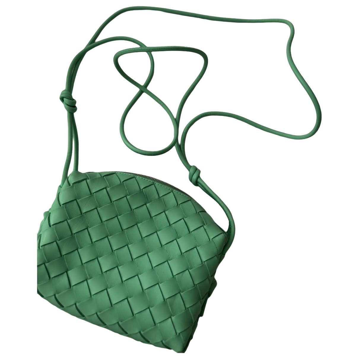 Loop leather crossbody bag