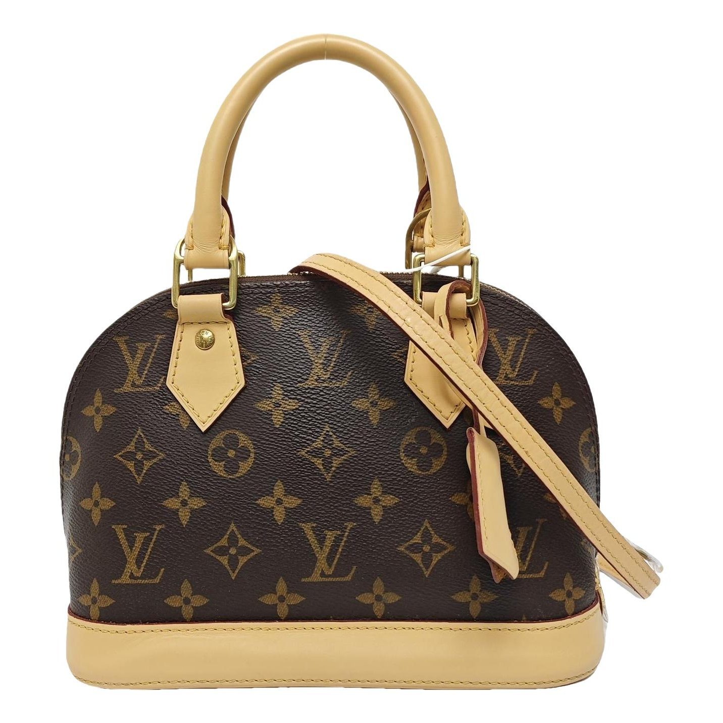 Alma leather handbag