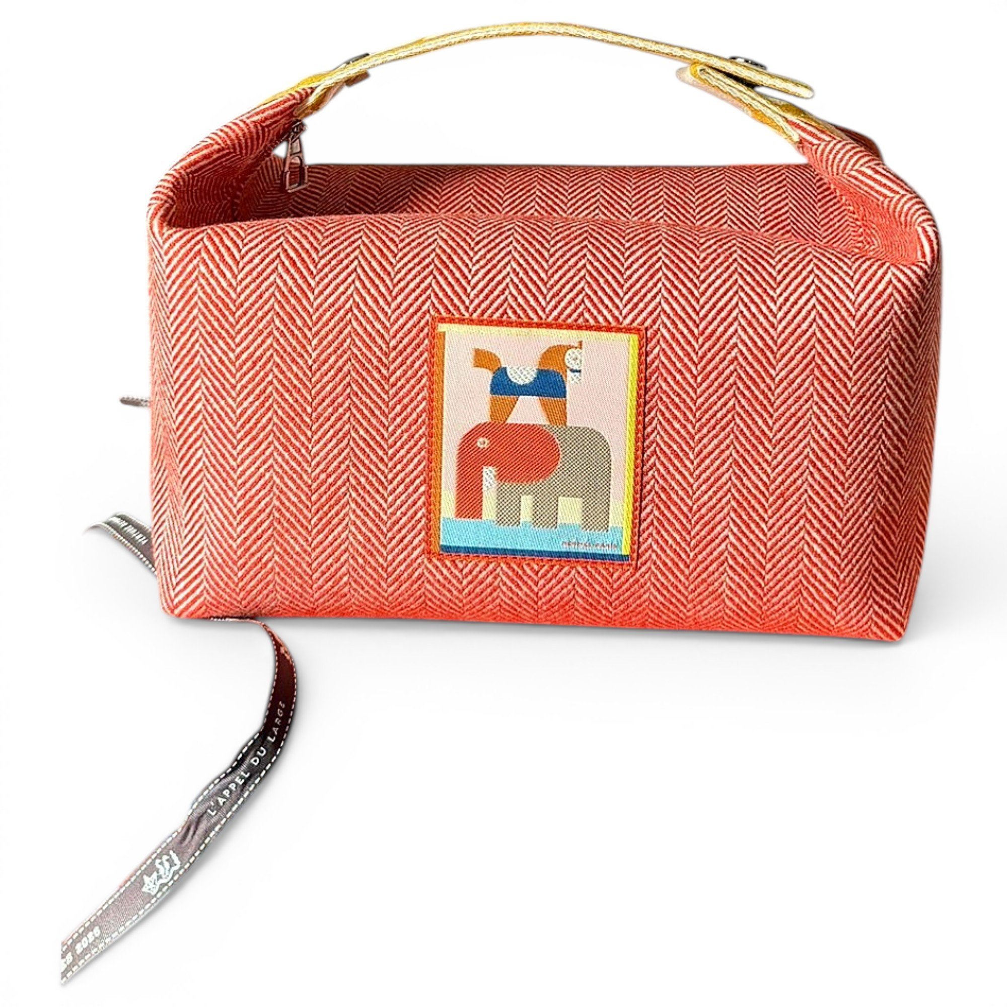 Bride à brac wool vanity case