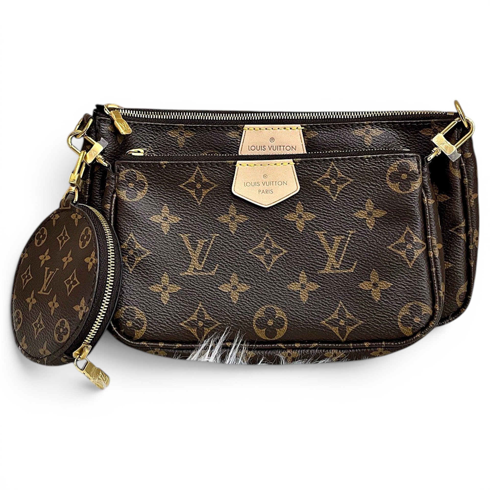 Multi Pochette Accessoires leather crossbody bag