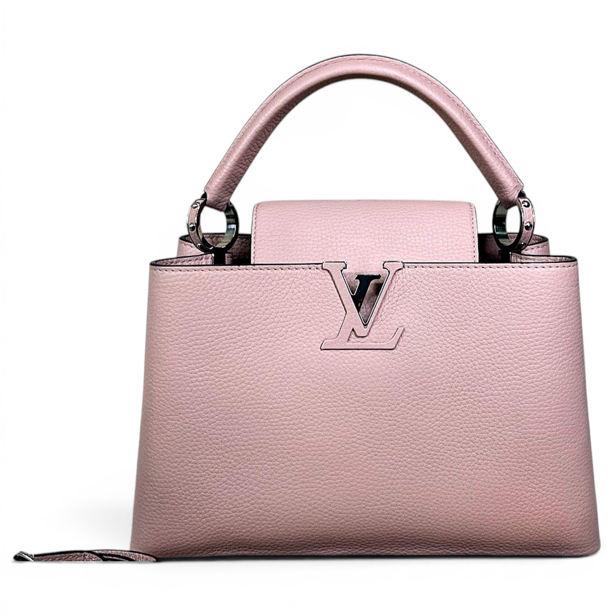 Capucines leather handbag