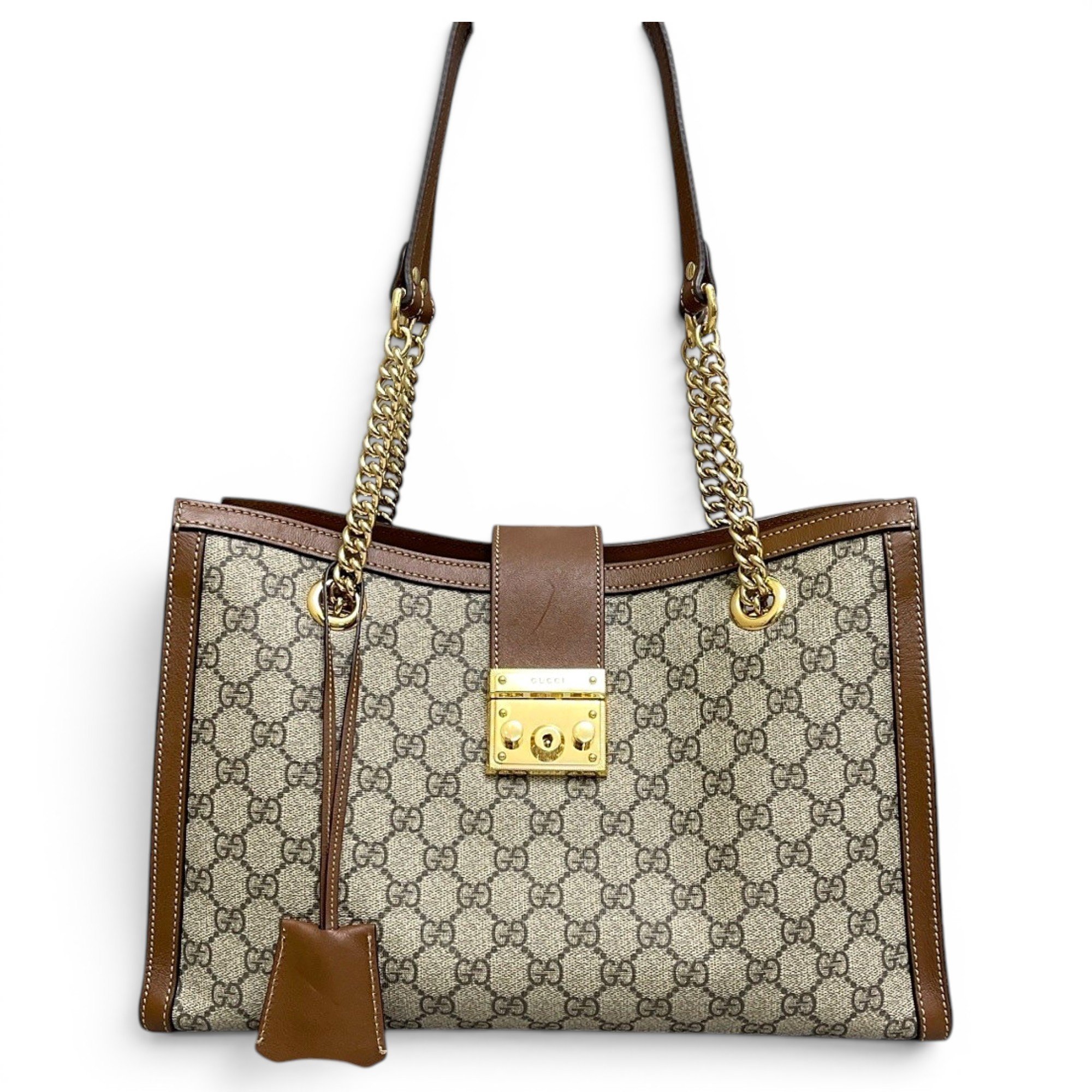Padlock cloth handbag