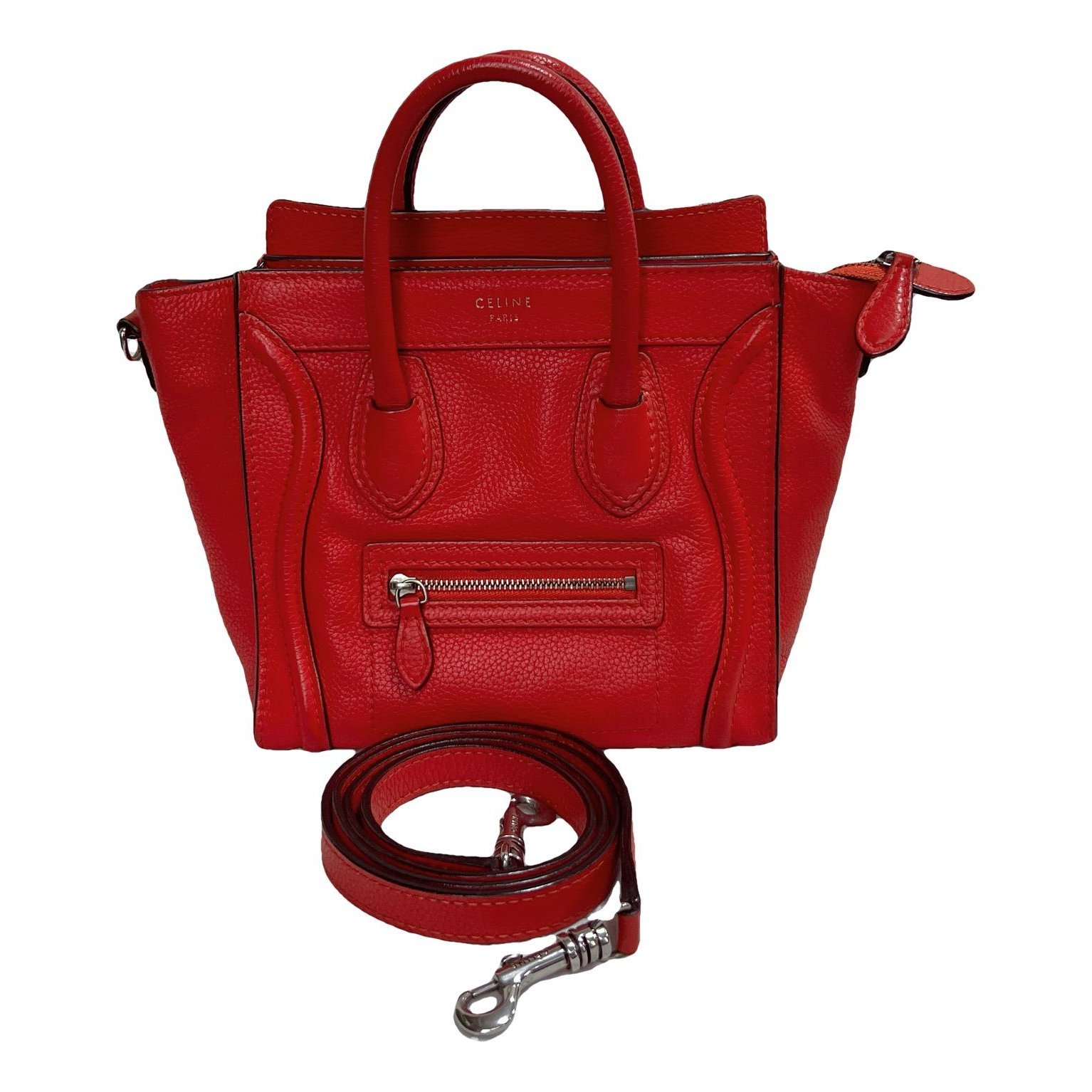 Nano Luggage leather handbag
