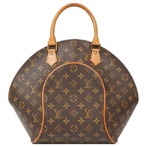 Ellipse cloth handbag