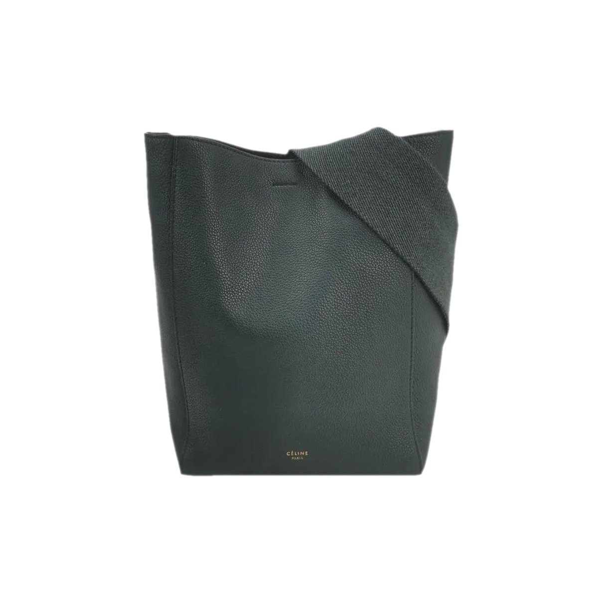 Seau Sangle leather handbag