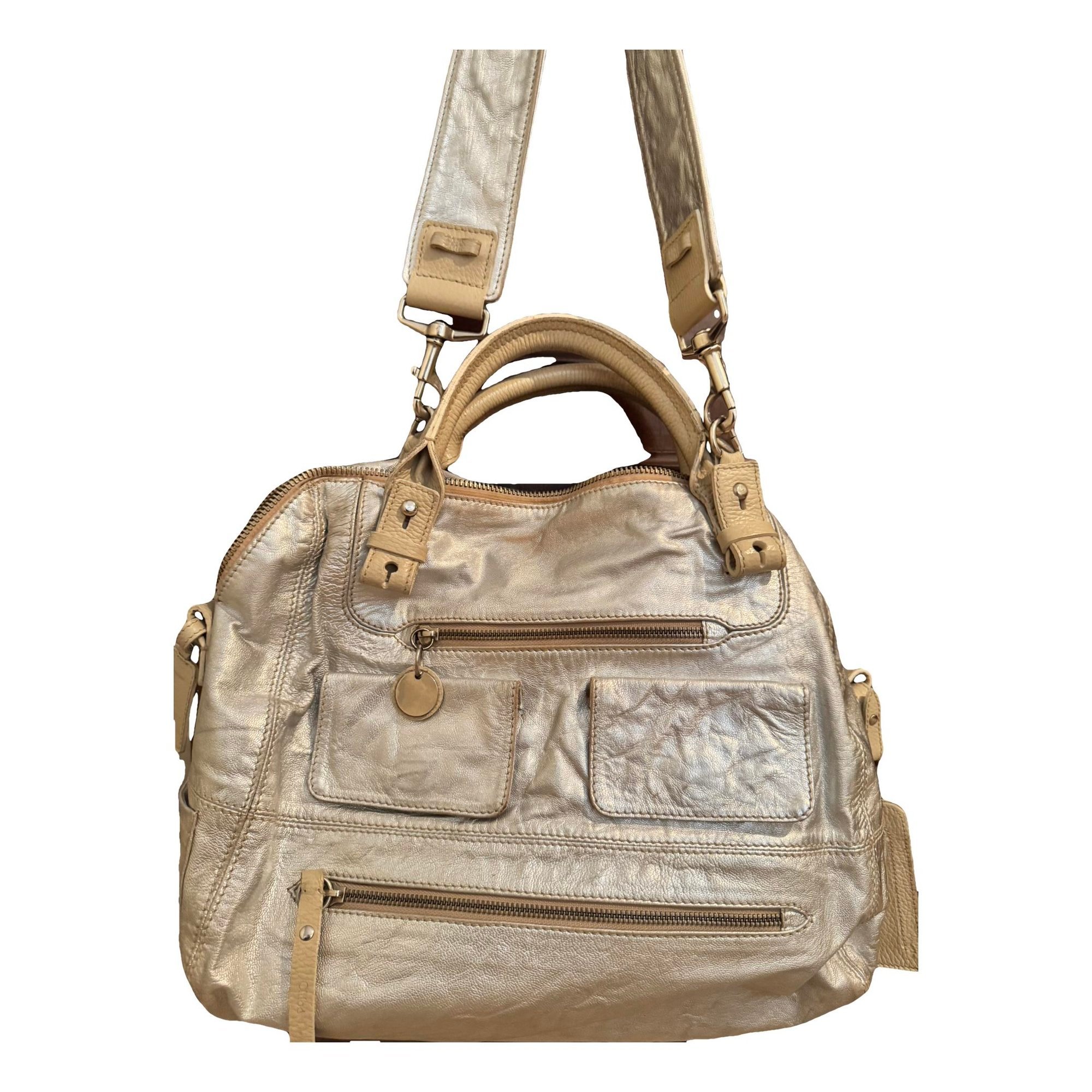 Leather handbag