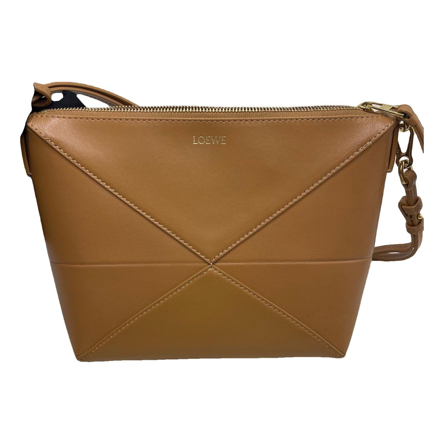 Puzzle Fold leather handbag