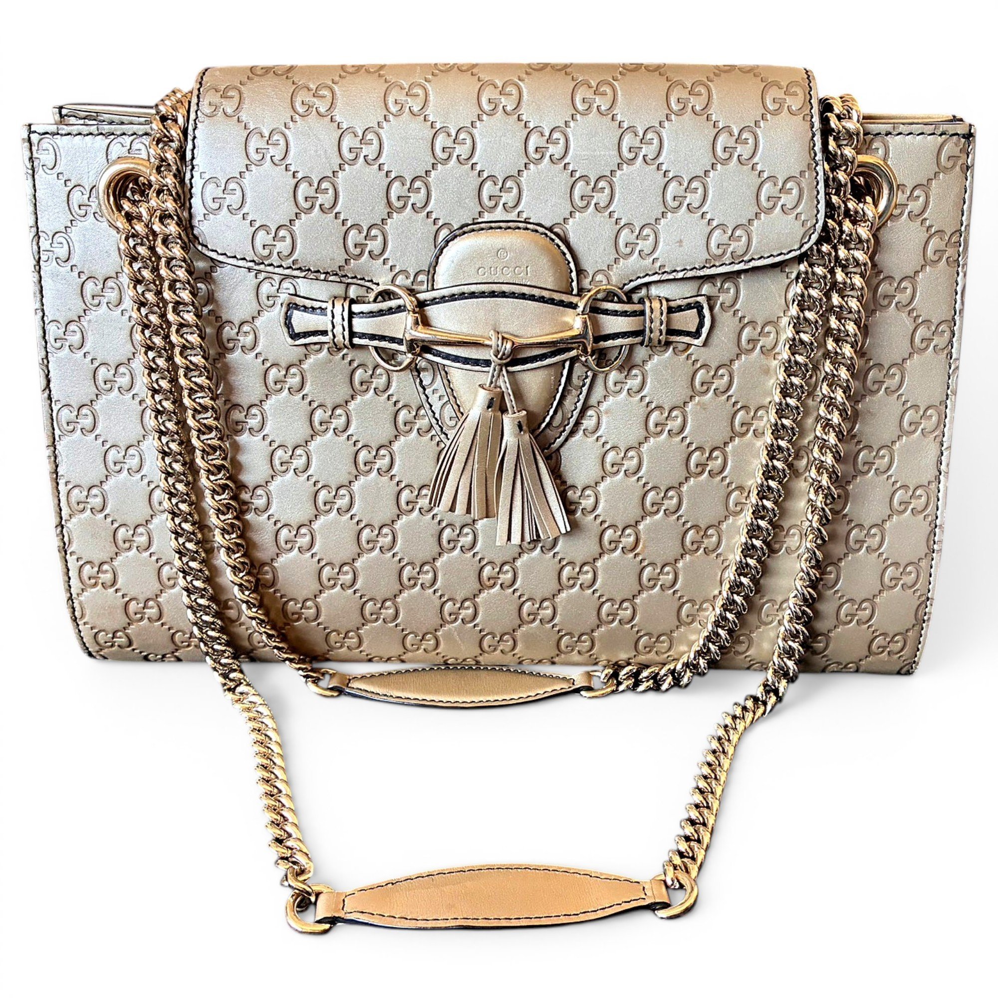Emily leather handbag