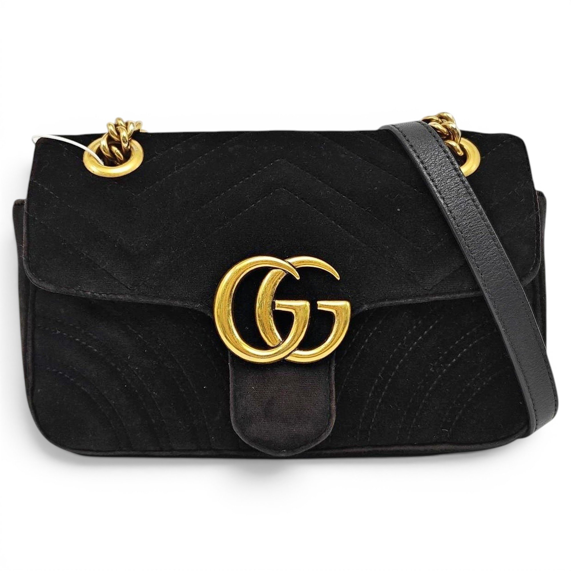 GG Marmont velvet handbag