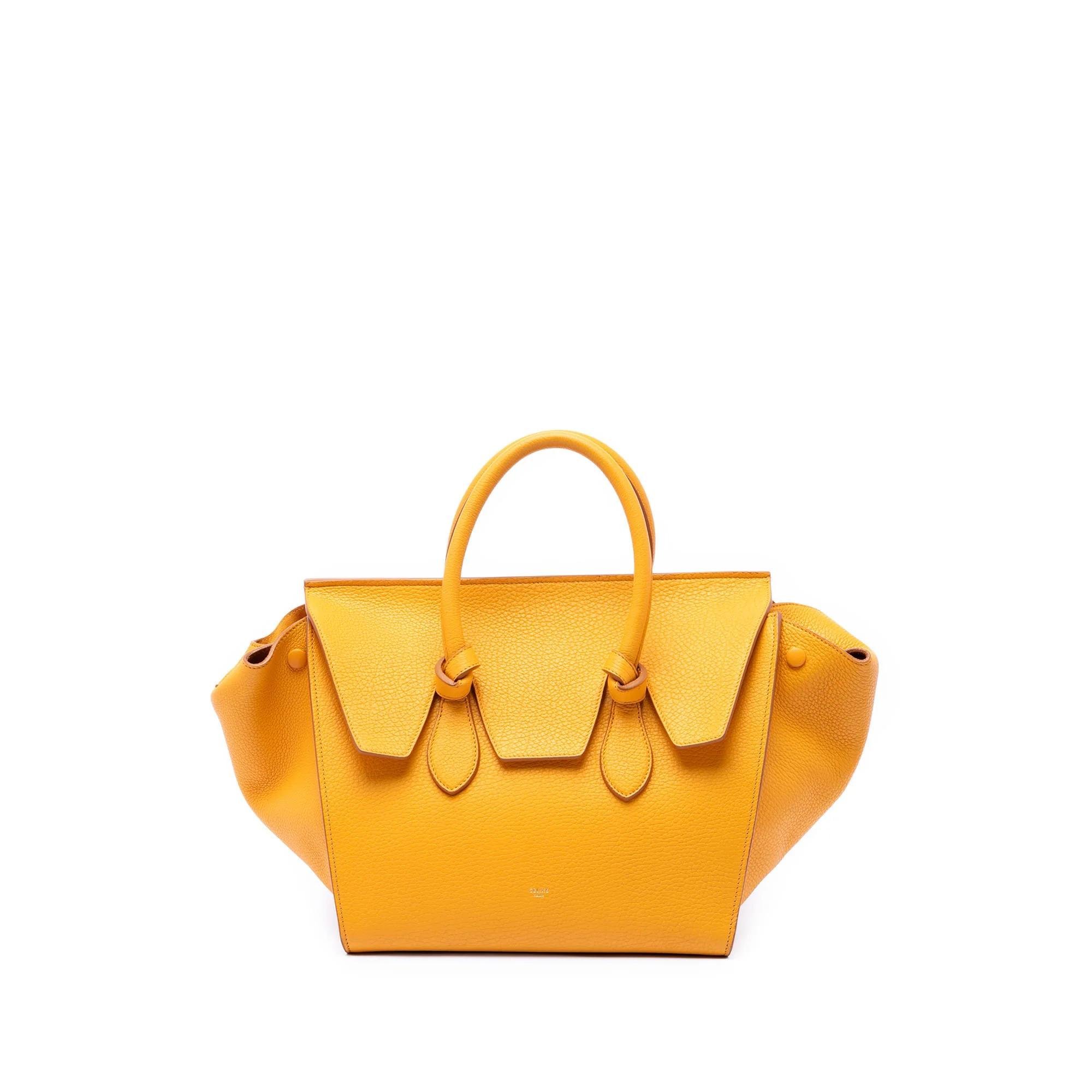 Tie pony-style calfskin handbag
