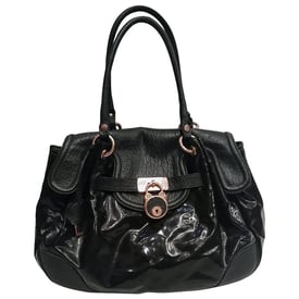 Moschino Patent leather tote