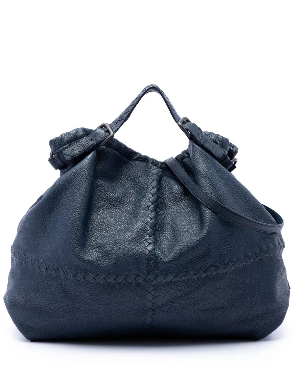 2012-2026 Intrecciato Trimmed Cervo satchel