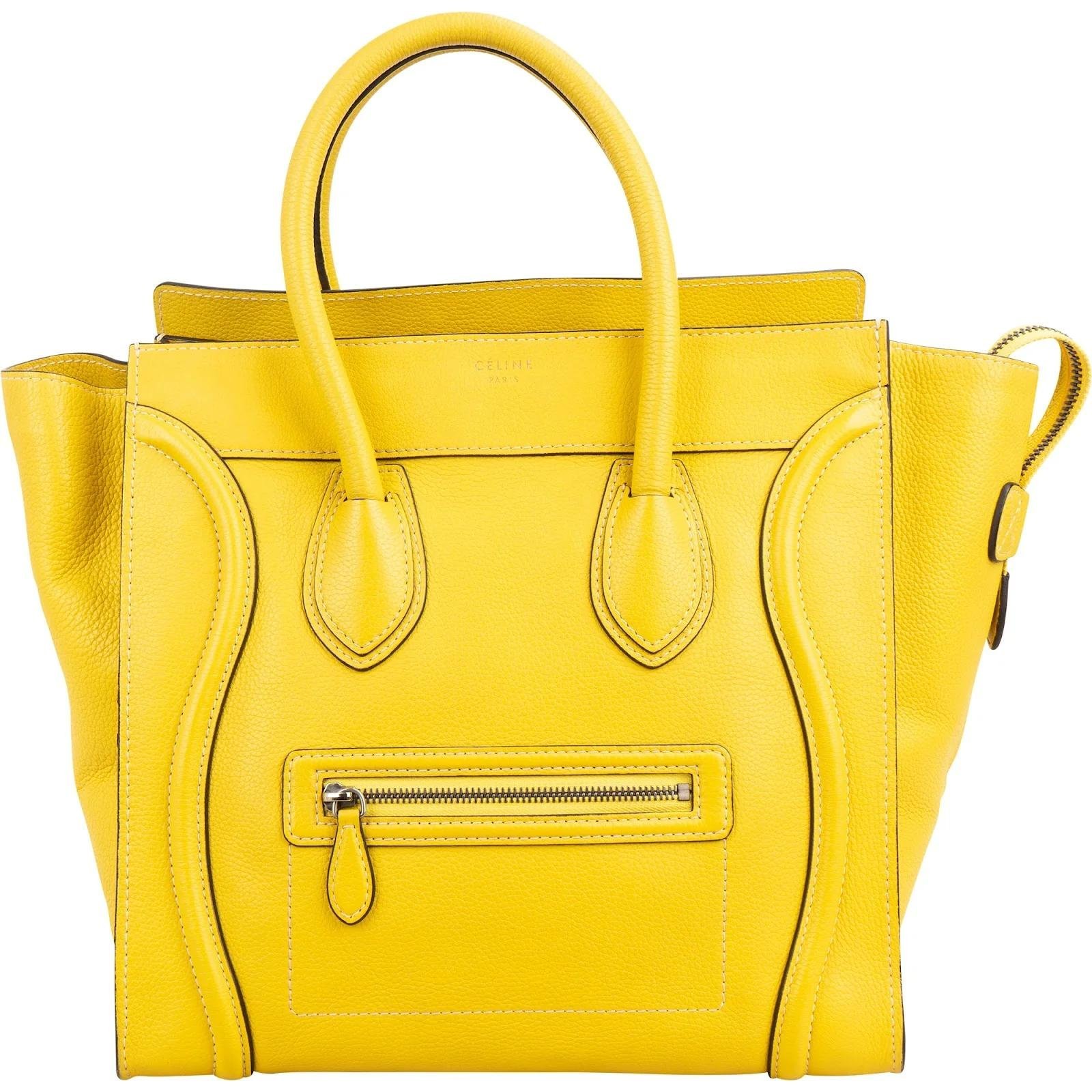 Luggage leather handbag