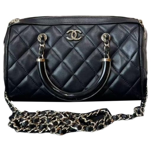 Leather handbag