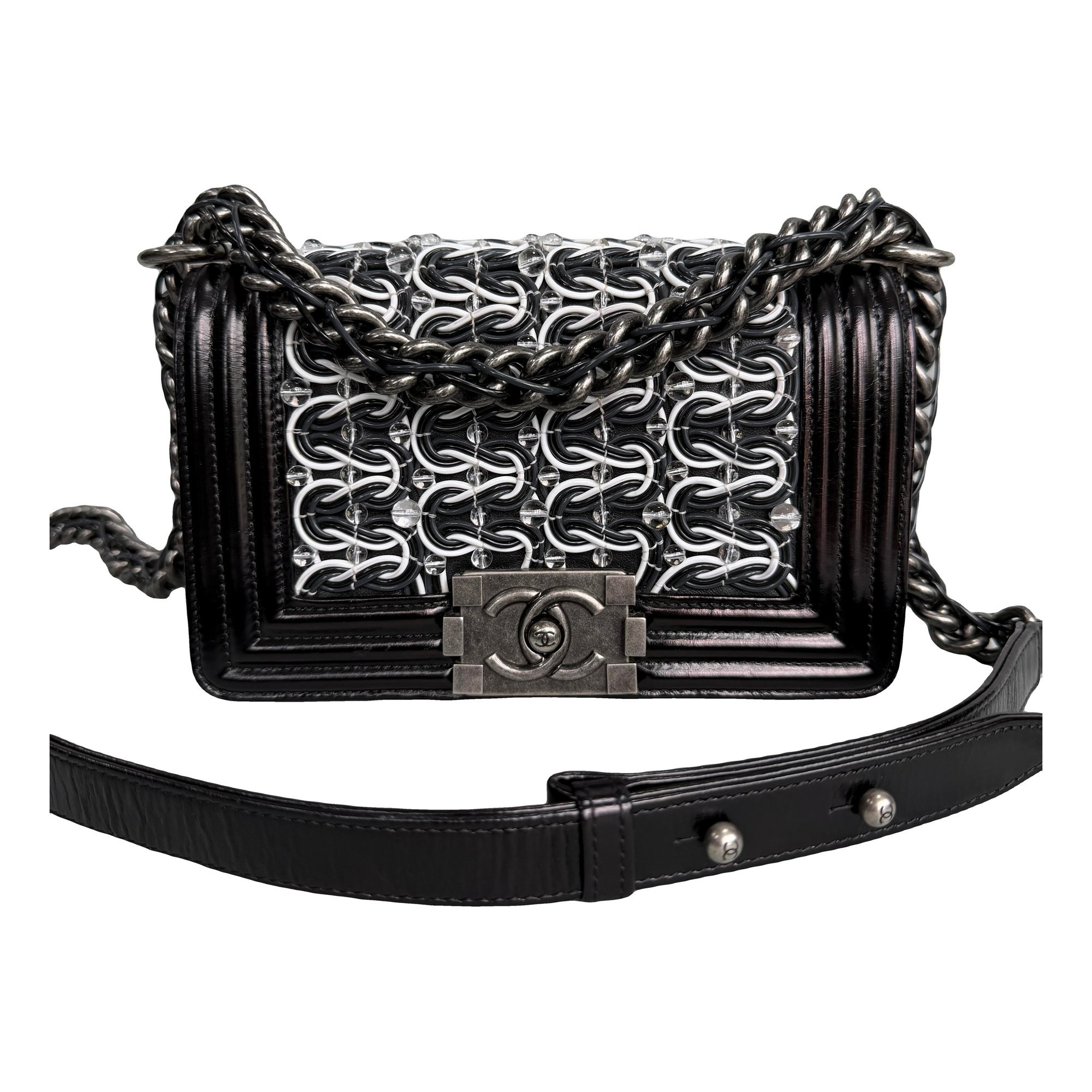 Boy leather handbag