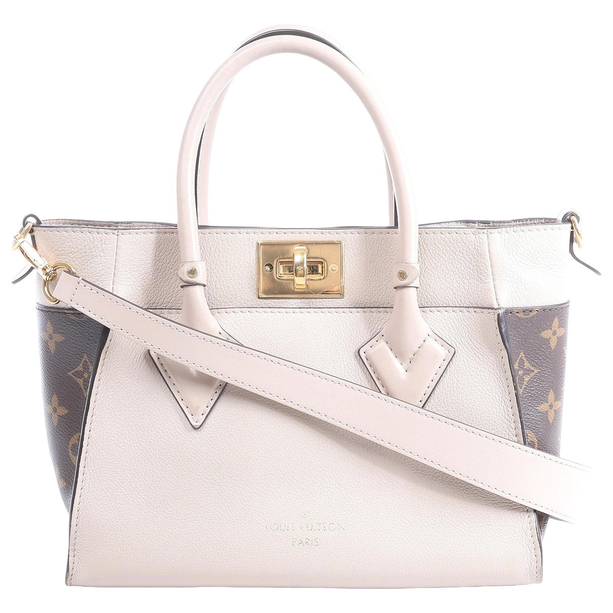 On My Side leather handbag