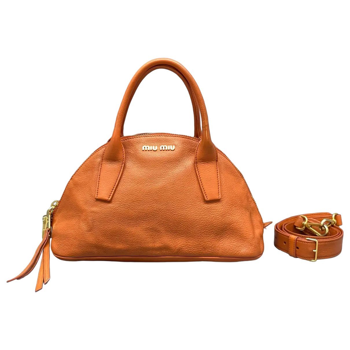 Leather handbag
