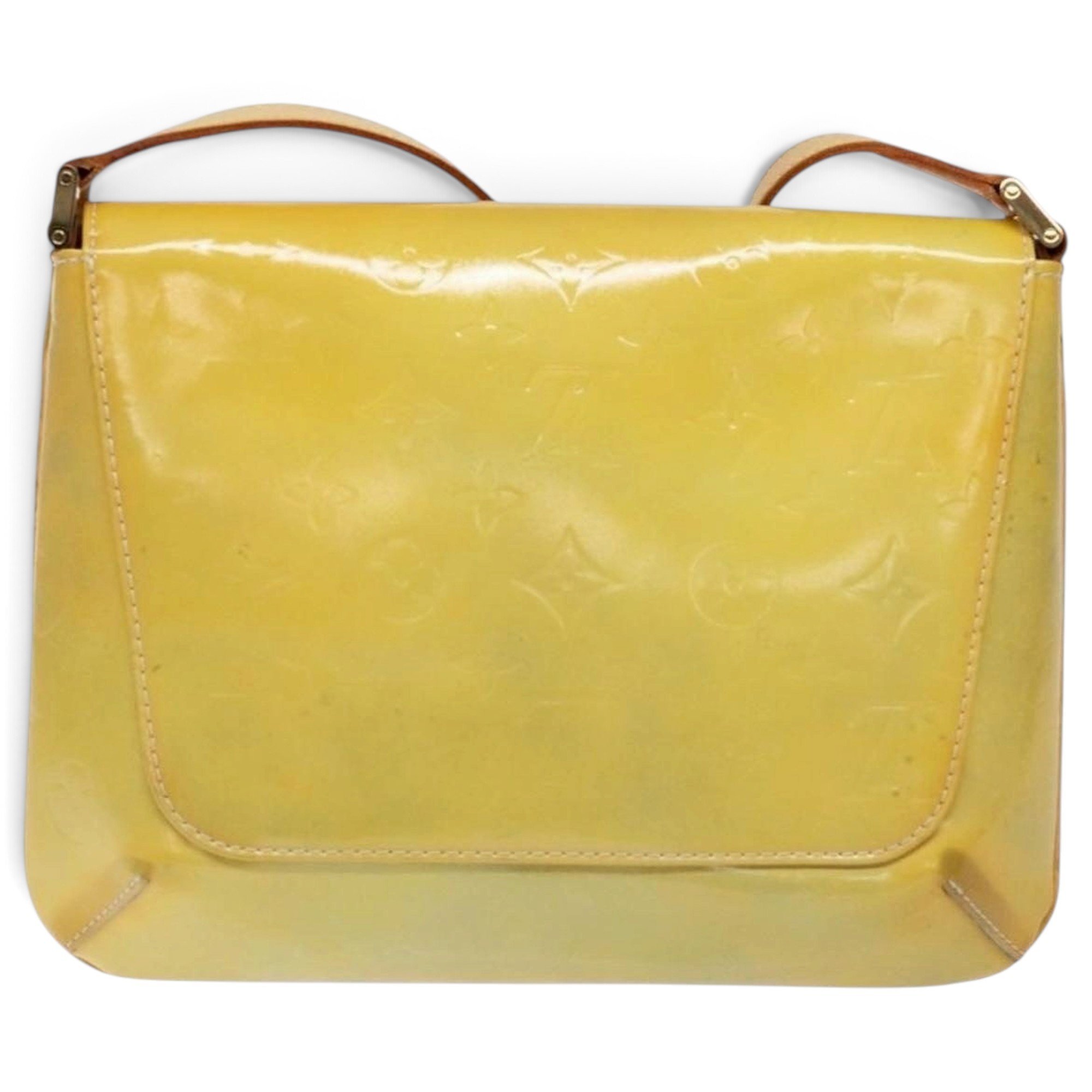 Thompson patent leather handbag