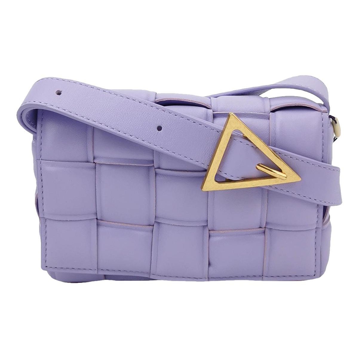 Cassette leather handbag