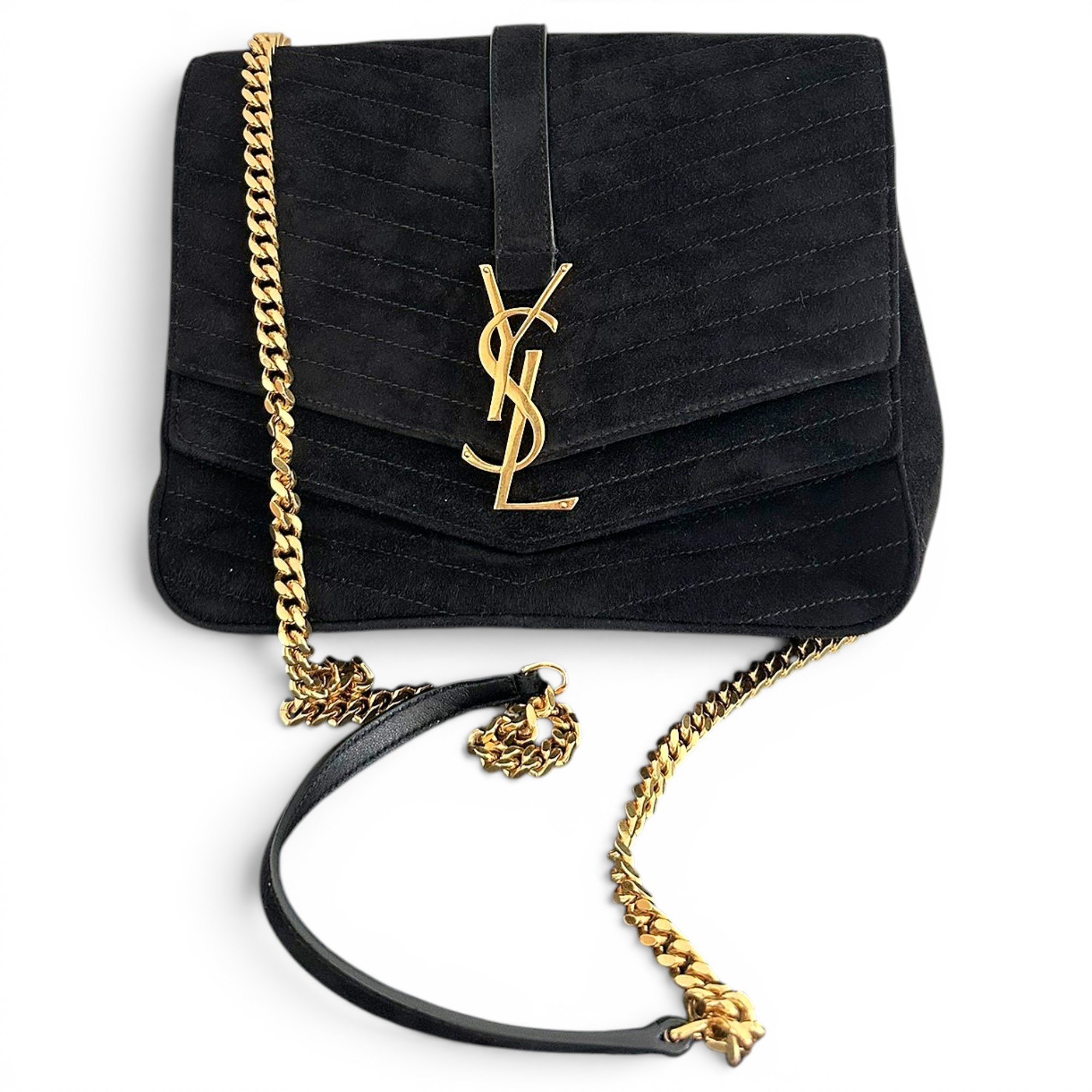 Velvet crossbody bag