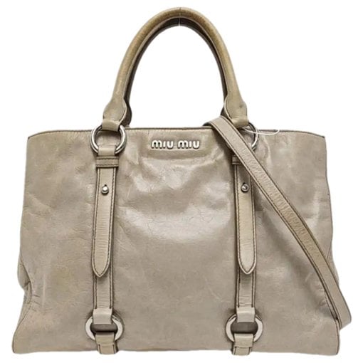 Leather handbag